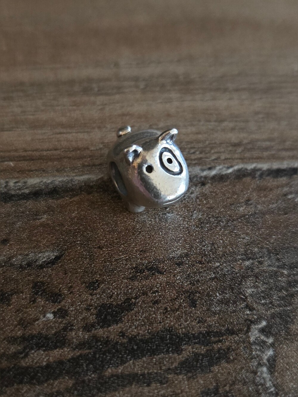 Pandora Silver Dog Bead Charm